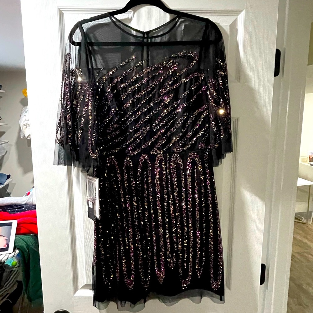 Fun sequin mini dress great for cocktail party/ evenings